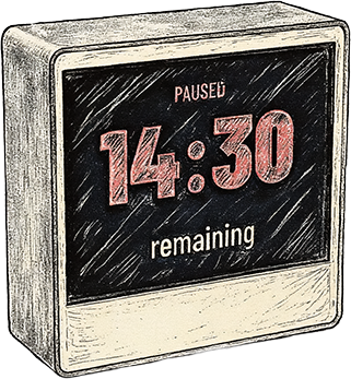 Stand up to pause