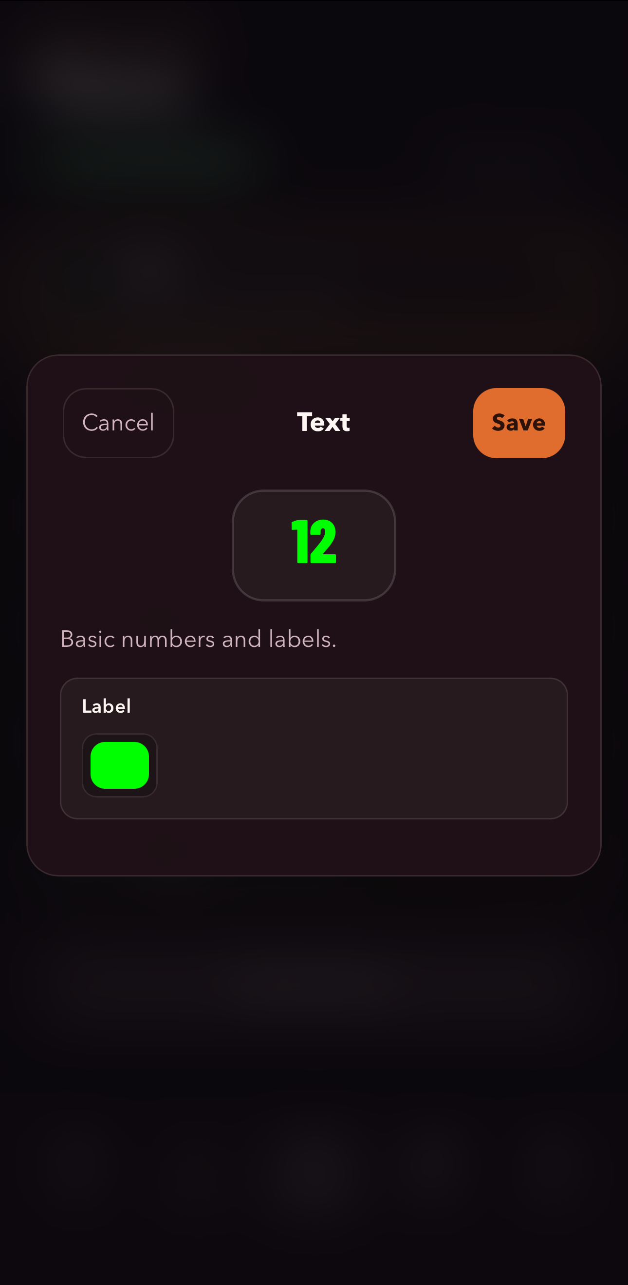 Text-based theme